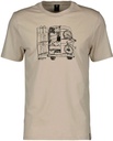 Camiseta Ms Casual Ss Dust White