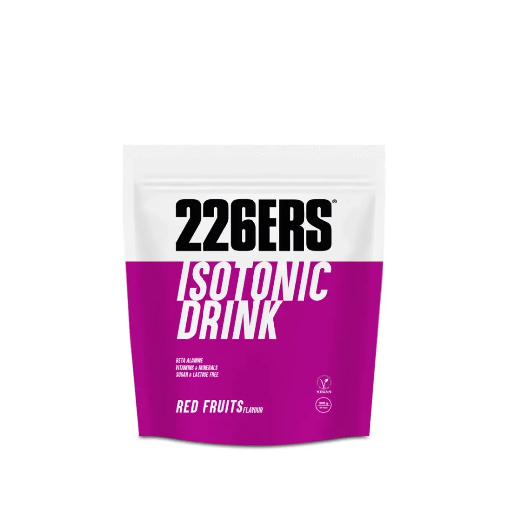 ISOTONIC DRINK (500gr, Frutos Rojos)