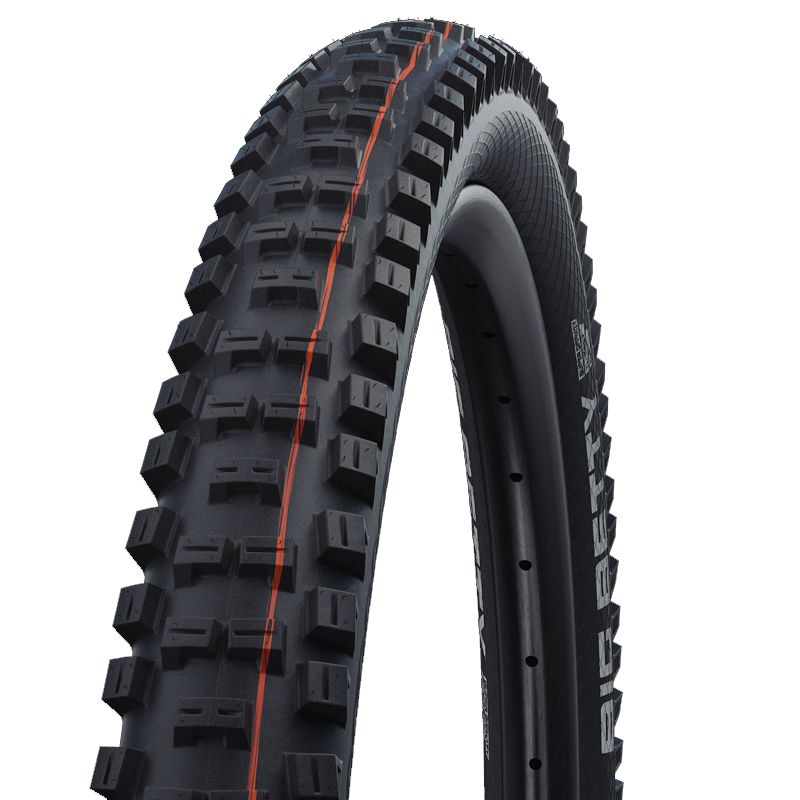 CUBIERTA SCHWALBE BIG BETTY 26x2.40 HS608 PERFORMANCE LINE BIKEPARK ADDIX RIGIDA NEGRO 62-559