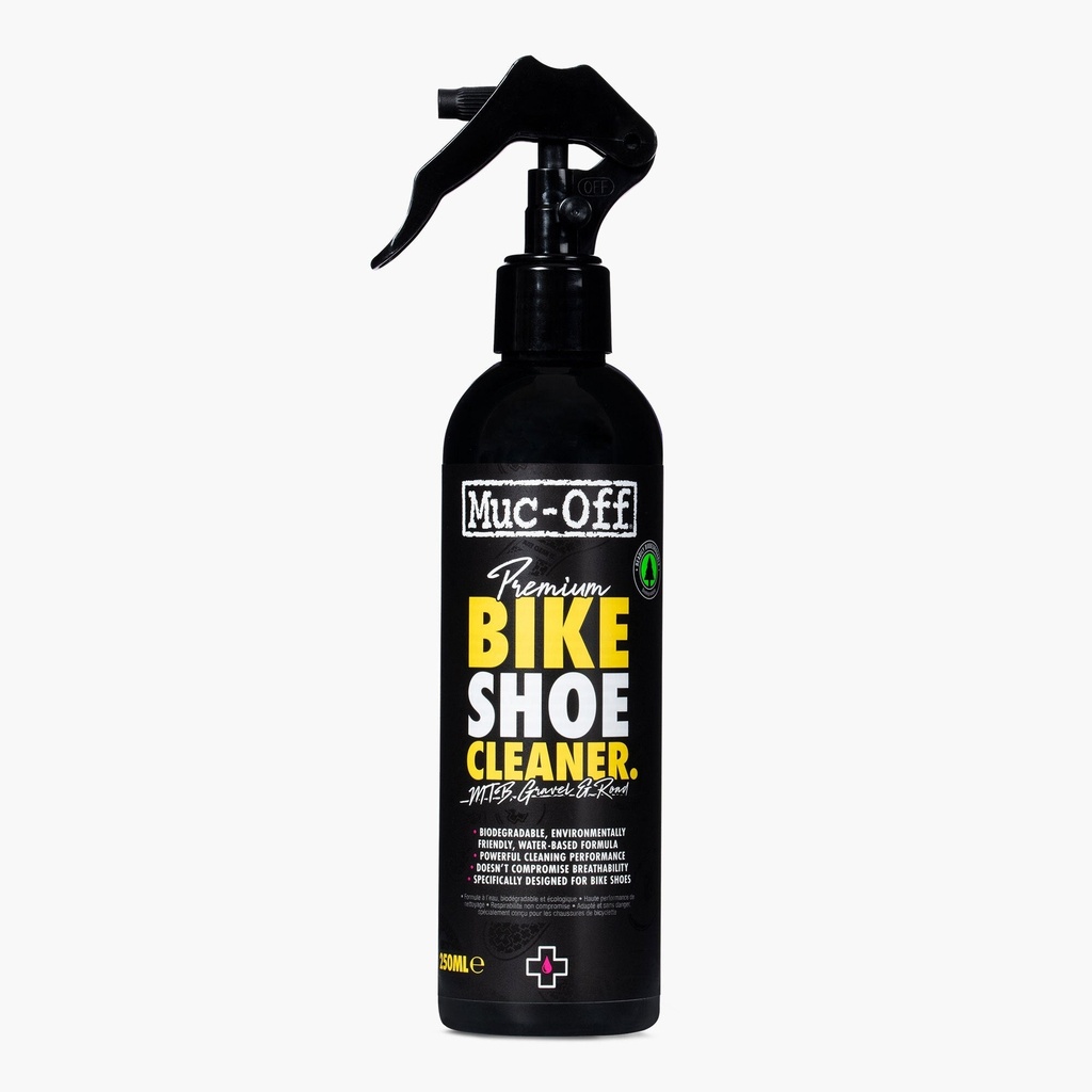 LIMPIADOR ZAPATILLAS MUC-OFF PREMIUM 250 ml (PREMIUM FOOTWEAR CLEANER)