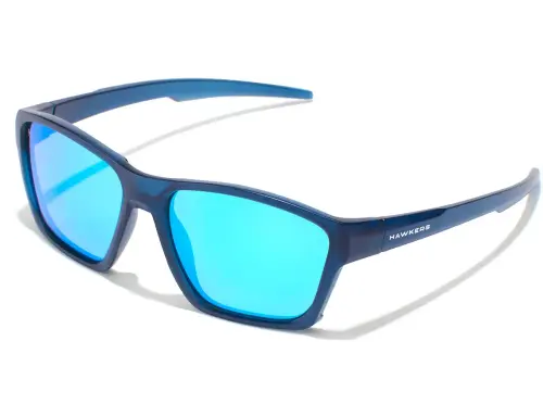 [hshr25llrb] HAWKERS  SHARK Azul Mate Transparente - Azul Claro Polarizado